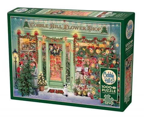 Christmas Flower Shop - 1000 Pieces image 0